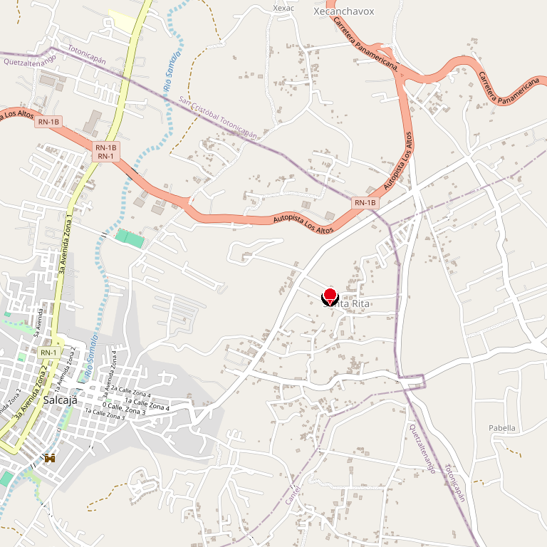 Ubicación del proyecto en el mapa